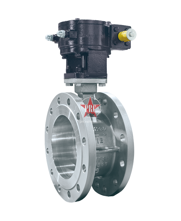 不锈钢法兰蝶阀