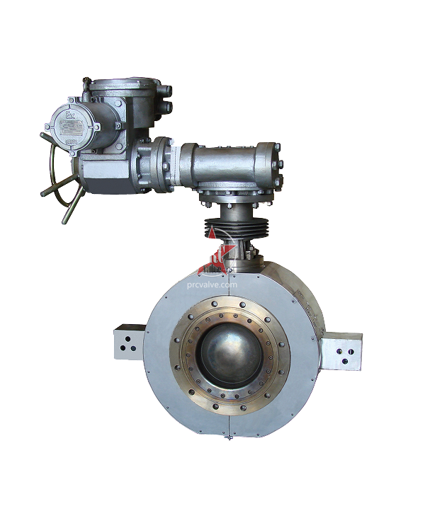 波纹管密封大口径球阀