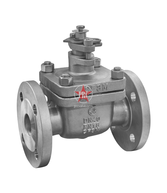 不锈钢法兰旋塞阀