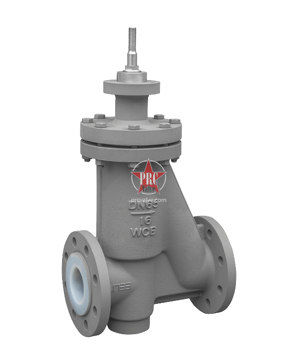 衬氟法兰截止阀