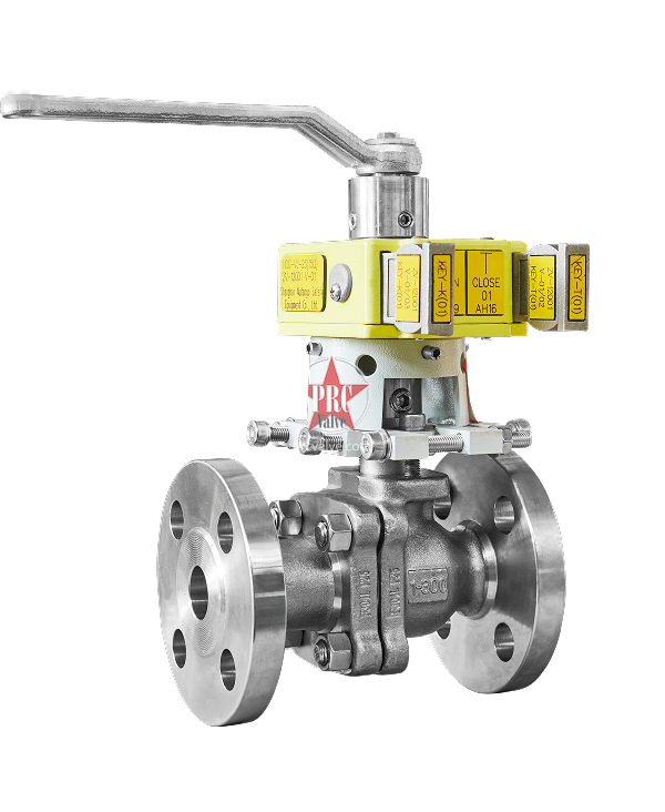 三片式法兰球阀