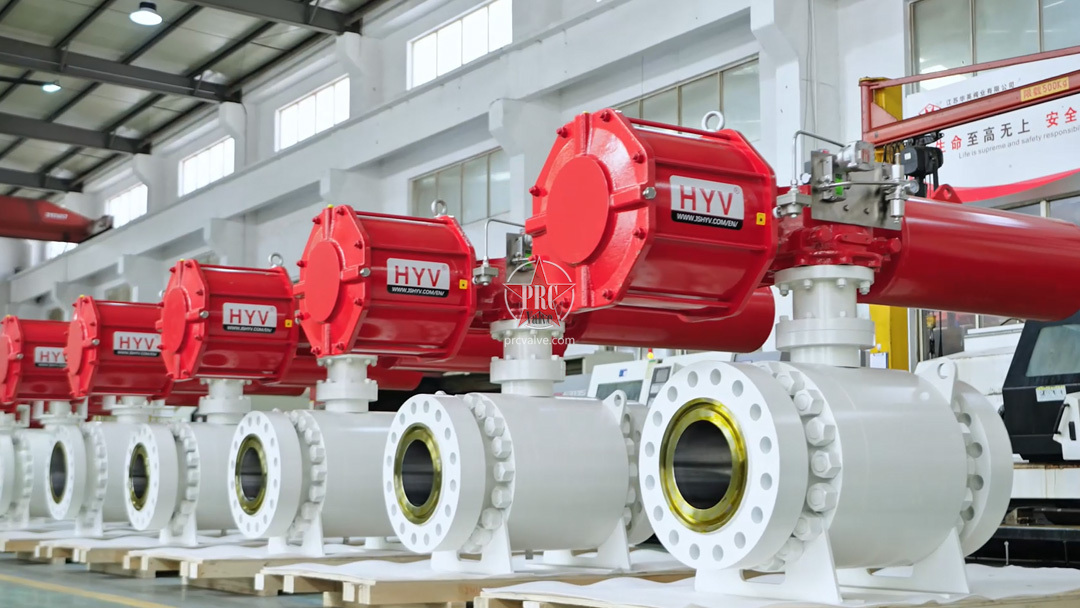 被欧美市场认可的中国造！江苏华英气动高压固定式球阀硬核出击