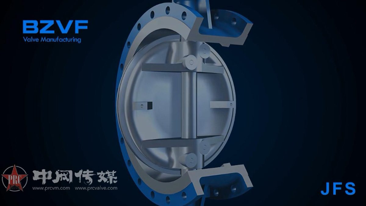 三偏心金属密封蝶阀