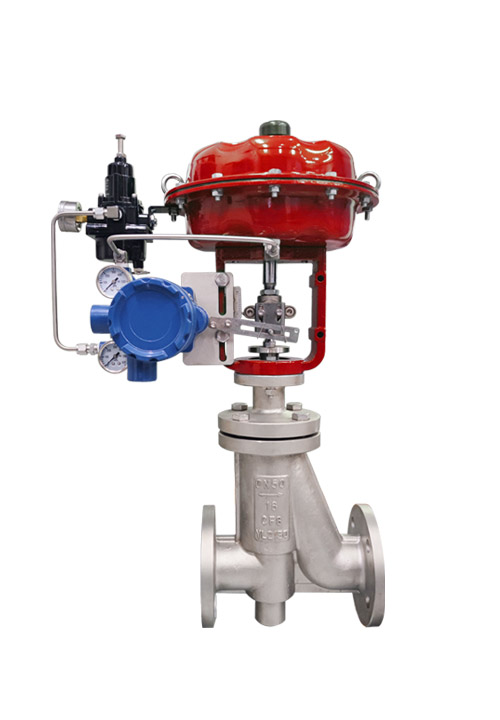 10F系列气动衬氟单座调节阀