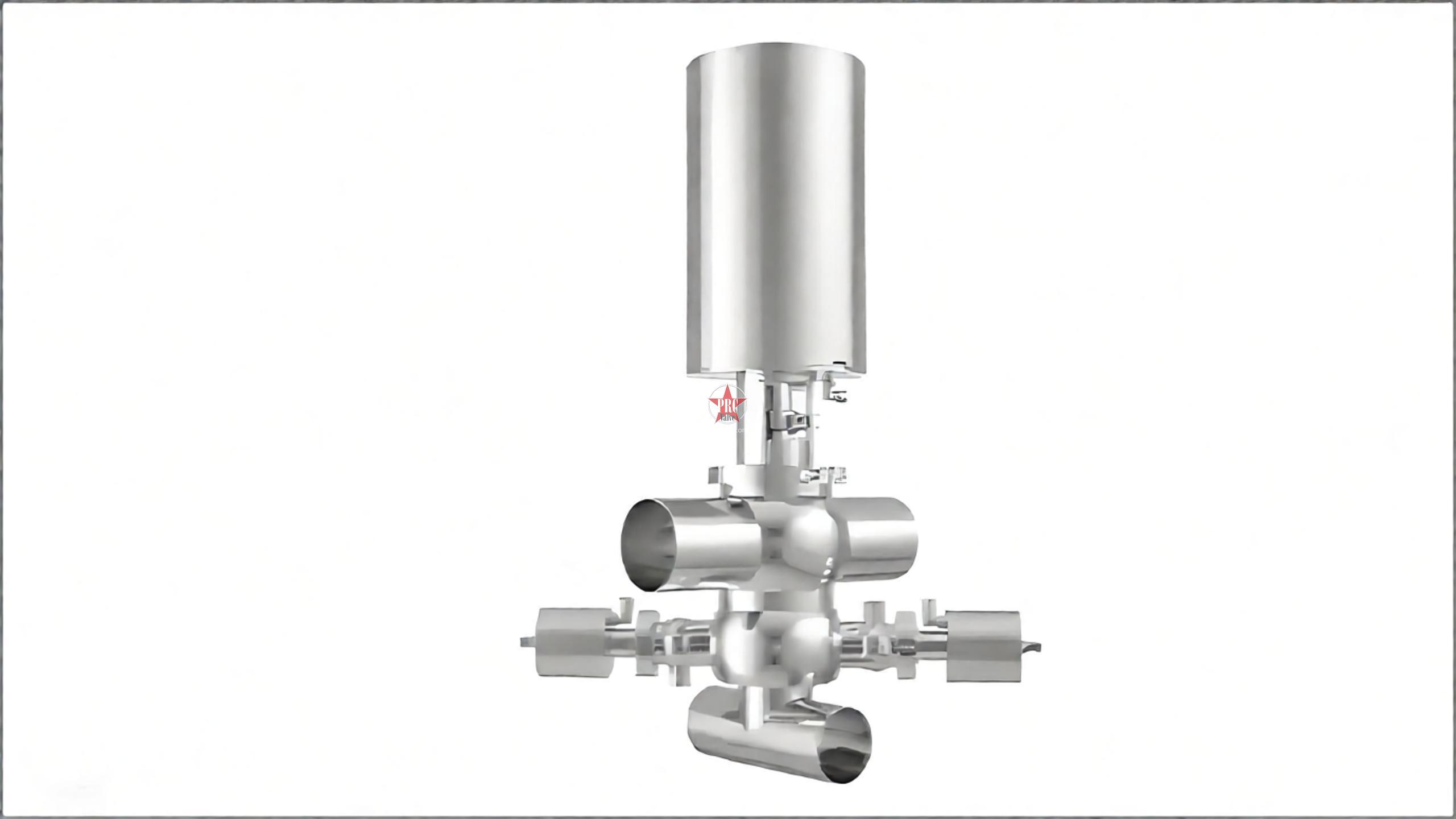 RIEGER Aseptic Mix Proof Valve N7 animation