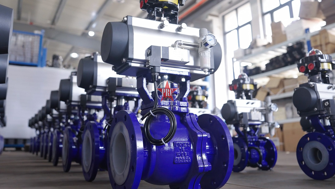 隔断腐蚀，不止于密封：澳邦气动衬氟切断阀的工艺表达